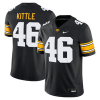 Iowa Hawkeyes Football Jersey, Black Game Sportswear Jersey Shirt, Lightweight Breathable Athletic Jersey, Casual Gift for Men, Style 202709866