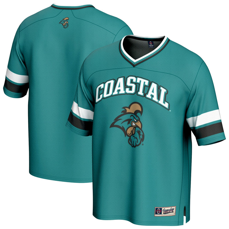 Coastal Carolina Chanticleers Football Jersey, Sportswear Jersey Shirt, Lightweight Athletic Jersey, Casual Gift for Men, Style 202910430