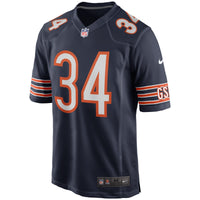 Walter Payton Chicago Bears Football Jersey, Navy Game Sportswear Jersey Shirt, Lightweight Breathable Athletic Jersey, Casual Gift for Men