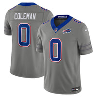 Keon Coleman Buffalo Bills Football Jersey, Gray Limited Sportswear Jersey Shirt, Lightweight Breathable Athletic Jersey, Casual Gift for Men