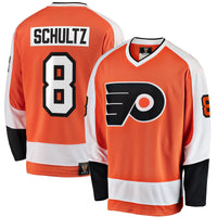 Dave Schultz Philadelphia Flyers Hockey Jersey, Orange Breakaway Sportswear Jersey Shirt, Long Sleeve Hockey Sweater Jersey, Casual Gift for Men