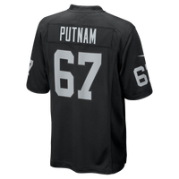 Will Putnam Las Vegas Raiders Football Jersey, Black Game Sportswear Jersey Shirt, Lightweight Breathable Athletic Jersey, Casual Gift for Men