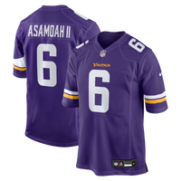Brian Asamoah II Minnesota Vikings Football Jersey, Purple Sportswear Jersey Shirt, Lightweight Breathable Athletic Jersey, Casual Gift for Men