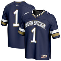 Georgia Southern Eagles Football Jersey, Blue Fashion Sportswear Jersey Shirt, Lightweight Breathable Athletic Jersey, Casual Gift for Men