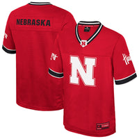 Nebraska Huskers Nothing But Football Jersey, Red Sportswear Jersey Shirt, Lightweight Breathable Athletic Jersey, Casual Gift for Men