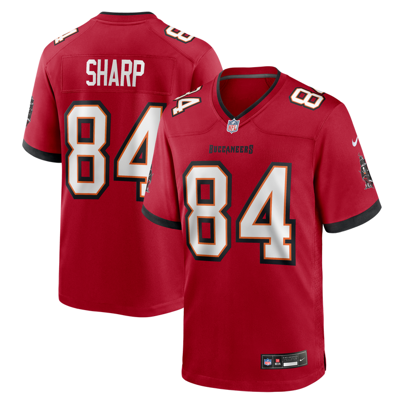 Bauer Sharp Tampa Bay Buccaneers Football Jersey, Red Game Sportswear Jersey Shirt, Lightweight Breathable Athletic Jersey, Casual Gift for Men