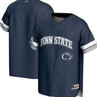 Penn State Nittany Lions Baseball Jersey, Navy Sportswear Jersey Shirt, Lightweight Breathable Athletic Jersey, Casual Gift for Men
