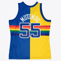 Denver Nuggets Basketball Jersey, Blue/Yellow Swingman Sportswear Jersey Shirt, Sleeveless Athletic Tank Jersey, Casual Gift for Men