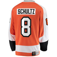 Dave Schultz Philadelphia Flyers Hockey Jersey, Orange Breakaway Sportswear Jersey Shirt, Long Sleeve Hockey Sweater Jersey, Casual Gift for Men