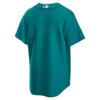 Seattle Mariners Baseball Jersey, Teal Replica Alternate Sportswear Jersey Shirt, Lightweight Breathable Athletic Jersey, Casual Gift for Men