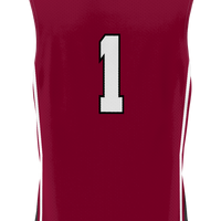UMass Minutemen Basketball Jersey, Maroon Lightweight Sportswear Jersey Shirt, Sleeveless Athletic Tank Jersey, Casual Gift for Men