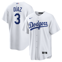 Edwin Díaz Los Angeles Dodgers Baseball Jersey, White Sportswear Jersey Shirt, Lightweight Breathable Athletic Jersey, Casual Gift for Men