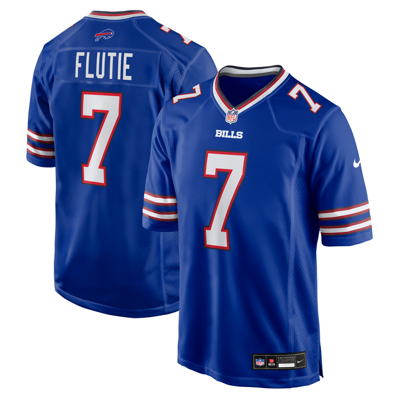 Doug Flutie Buffalo Bills Football Jersey, Royal Game Sportswear Jersey Shirt, Lightweight Breathable Athletic Jersey, Casual Gift for Men