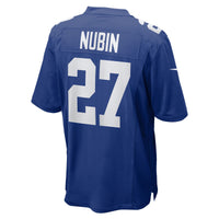Tyler Nubin New York Giants Football Jersey, Royal Game Sportswear Jersey Shirt, Lightweight Breathable Athletic Jersey, Casual Gift for Men