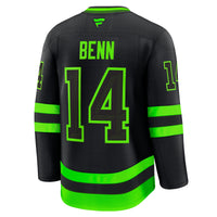 Jamie Benn Dallas Stars Hockey Jersey, Black Premium Alternate Sportswear Jersey Shirt, Long Sleeve Hockey Sweater Jersey, Casual Gift for Men