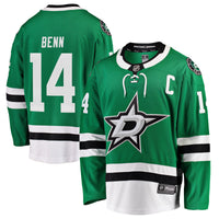 Jamie Benn Dallas Stars Hockey Jersey, Green Breakaway Sportswear Jersey Shirt, Long Sleeve Hockey Sweater Jersey, Casual Gift for Men