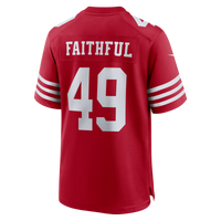 The Faithful San Francisco 49ers Football Jersey, Sportswear Jersey Shirt, Lightweight Athletic Jersey, Casual Gift for Men, Style 204548159