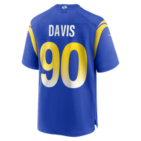 Tyler Davis Los Angeles Rams Football Jersey, Royal Game Sportswear Jersey Shirt, Lightweight Breathable Athletic Jersey, Casual Gift for Men