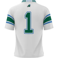 Tulane Green Wave Football Jersey, White Sportswear Jersey Shirt, Lightweight Breathable Athletic Jersey, Casual Gift for Men, Style 200425316
