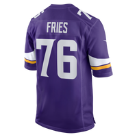 Will Fries Minnesota Vikings Football Jersey, Purple Game Sportswear Jersey Shirt, Lightweight Breathable Athletic Jersey, Casual Gift for Men