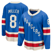 J.T. Miller New York Rangers Hockey Jersey, Blue Breakaway Sportswear Jersey Shirt, Long Sleeve Hockey Sweater Jersey, Casual Gift for Men