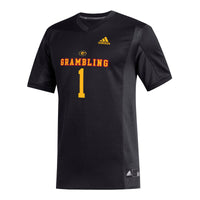 Grambling Tigers Football Jersey, Black Replica Sportswear Jersey Shirt, Lightweight Breathable Athletic Jersey, Casual Gift for Men