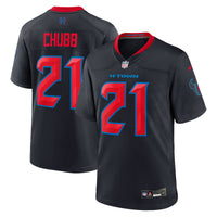Nick Chubb Houston Texans Football Jersey, Sportswear Jersey Shirt, Lightweight Breathable Athletic Jersey, Casual Gift for Men, Style 203254450
