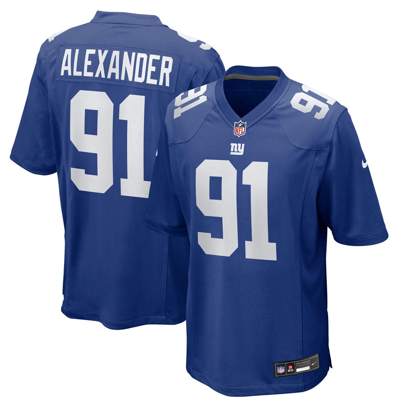 Darius Alexander New York Giants Football Jersey, Royal Sportswear Jersey Shirt, Lightweight Breathable Athletic Jersey, Casual Gift for Men