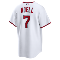 Jo Adell Cleveland Guardians Baseball Jersey, White Replica Sportswear Jersey Shirt, Lightweight Breathable Athletic Jersey, Casual Gift for Men