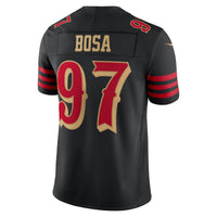 Nick Bosa San Francisco 49ers Football Jersey, Black Sportswear Jersey Shirt, Lightweight Breathable Athletic Jersey, Casual Gift for Men