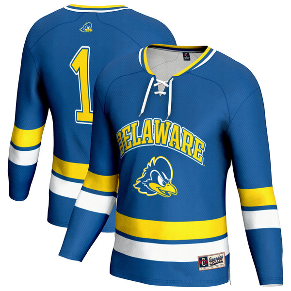 Delaware Fightin' Blue Hens Lightweight Hockey Fashion Jersey - Royal
