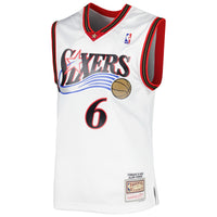 Allen Iverson Philadelphia 76ers Basketball Jersey, White Swingman Sportswear Jersey Shirt, Sleeveless Athletic Tank Jersey, Casual Gift for Men