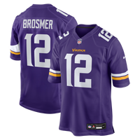 Max Brosmer Minnesota Vikings Football Jersey, Purple Game Sportswear Jersey Shirt, Lightweight Breathable Athletic Jersey, Casual Gift for Men