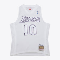 Los Angeles Lakers Basketball Jersey, White Authentic Sportswear Jersey Shirt, Sleeveless Athletic Tank Jersey, Casual Gift for Men