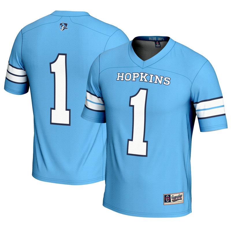 Johns Hopkins Blue Jays Lacrosse Jersey, Light Lightweight Sportswear Jersey Shirt, Lightweight Breathable Athletic Jersey, Casual Gift for Men