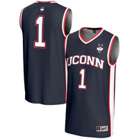UConn Huskies Lightweight Basketball Jersey, Navy Sportswear Jersey Shirt, Sleeveless Athletic Tank Jersey, Casual Gift for Men, Style 5333278