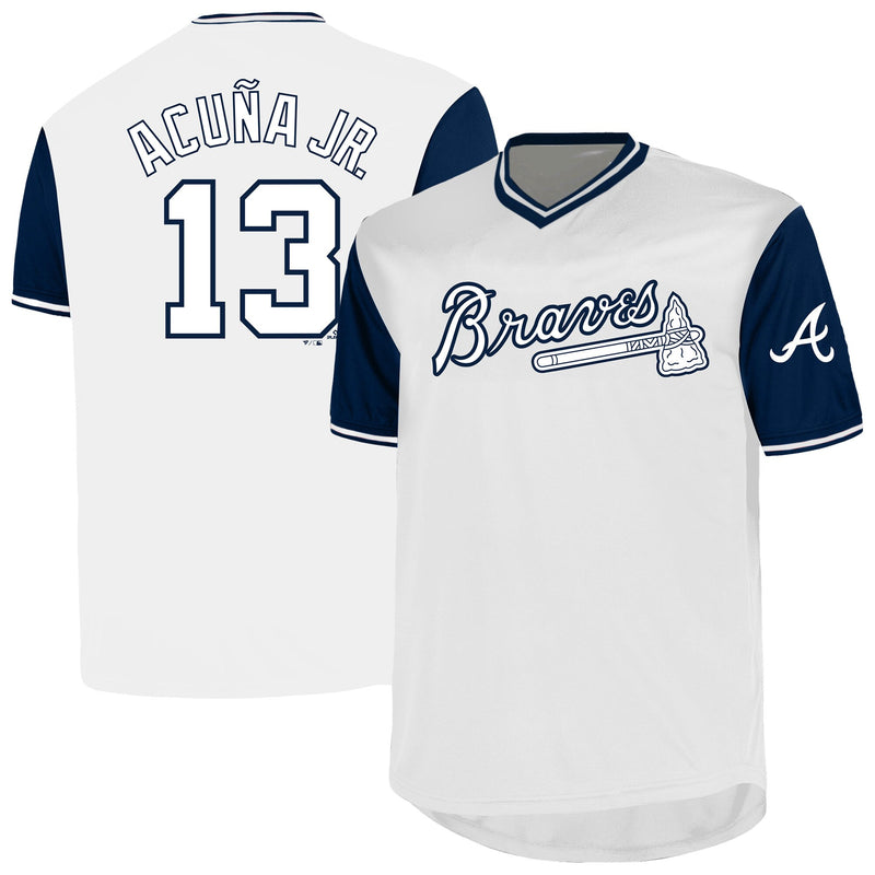 Ronald Acuña Jr. Atlanta Braves Baseball Jersey, Sportswear Jersey Shirt, Lightweight Athletic Jersey, Casual Gift for Men, Style 202658179