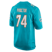 Kayden Proctor Miami Dolphins Football Jersey, Aqua Game Sportswear Jersey Shirt, Lightweight Breathable Athletic Jersey, Casual Gift for Men