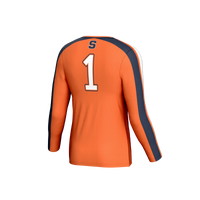 Syracuse Orange Volleyball Jersey, Fashion Lightweight Sportswear Jersey Shirt, Lightweight Breathable Athletic Jersey, Casual Gift for Men