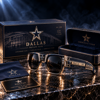 DAL 1960 - Navy, Gold and the Star on a Squared Frame