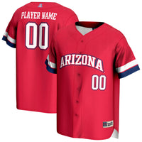 Arizona Wildcats Baseball Jersey, Red Sportswear Jersey Shirt, Lightweight Breathable Athletic Jersey, Casual Gift for Men, Style 202883955