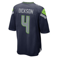 Michael Dickson Seattle Seahawks Football Jersey, Navy Game Sportswear Jersey Shirt, Lightweight Breathable Athletic Jersey, Casual Gift for Men