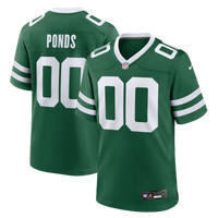 D'Angelo Ponds New York Jets Football Jersey, Green Game Sportswear Jersey Shirt, Lightweight Breathable Athletic Jersey, Casual Gift for Men