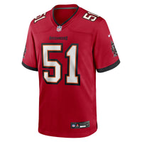 David Walker Tampa Bay Buccaneers Football Jersey, Red Game Sportswear Jersey Shirt, Lightweight Breathable Athletic Jersey, Casual Gift for Men