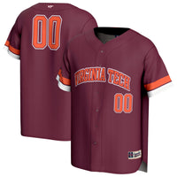 Virginia Tech Hokies Baseball Jersey, Sportswear Jersey Shirt, Lightweight Breathable Athletic Jersey, Casual Gift for Men, Style 203336073