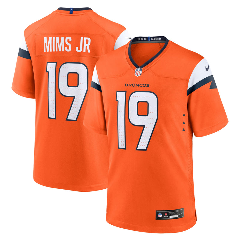 Marvin Mims Jr Denver Broncos Football Jersey, Sportswear Jersey Shirt, Lightweight Athletic Jersey, Casual Gift for Men, Style 201037451
