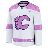 Calgary Flames Hockey Jersey, White Sportswear Jersey Shirt, Long Sleeve Hockey Sweater Jersey, Casual Gift for Men, Style 203564968