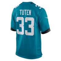 Bhayshul Tuten Jacksonville Jaguars Football Jersey, Teal Sportswear Jersey Shirt, Lightweight Breathable Athletic Jersey, Casual Gift for Men