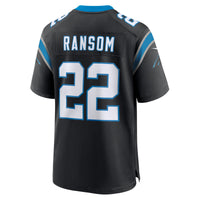 Lathan Ransom Carolina Panthers Football Jersey, Black Game Sportswear Jersey Shirt, Lightweight Breathable Athletic Jersey, Casual Gift for Men