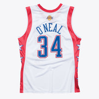 NBA 2004 West Shaquille ONeal Authentic All-Star Basketball Jersey, Sportswear Jersey Shirt, Sleeveless Athletic Jersey, Casual Gift for Men